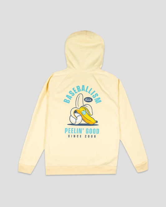 Baseballism Peelin Good (Banana) Hoodie, Yellow