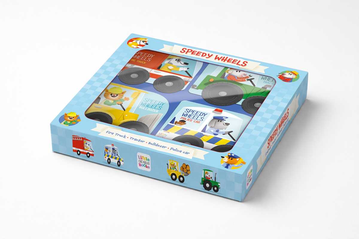 Speedy Wheels Box Set by Little Genius Books