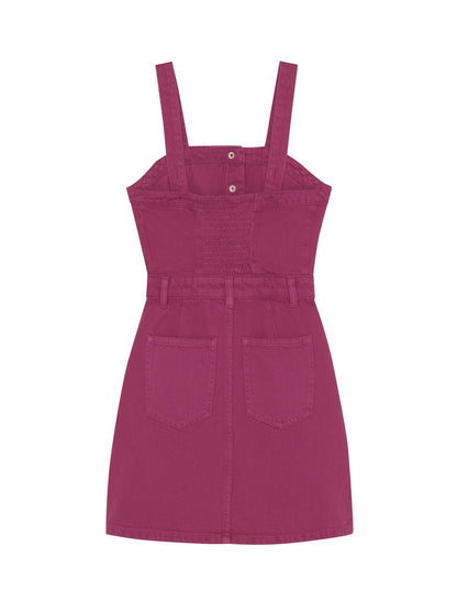 Trucker Dress Mini, Sugar Blush