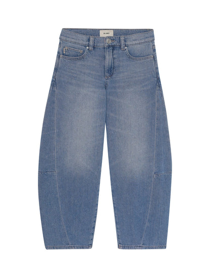 Lilia Barrel Jean, Indigo Rose