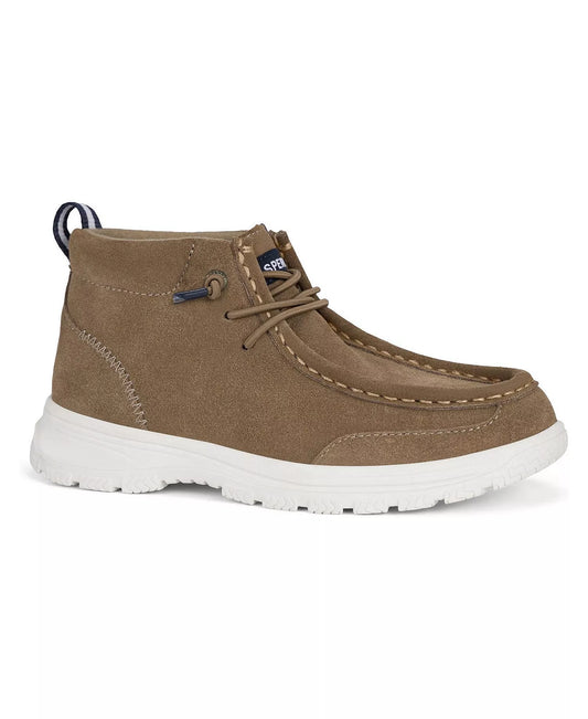 Boys Sperry Wallace Boot, Khaki