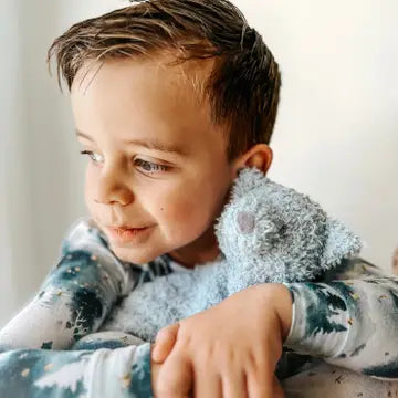 Little Snuggles Lovey, Fox Powder Blue