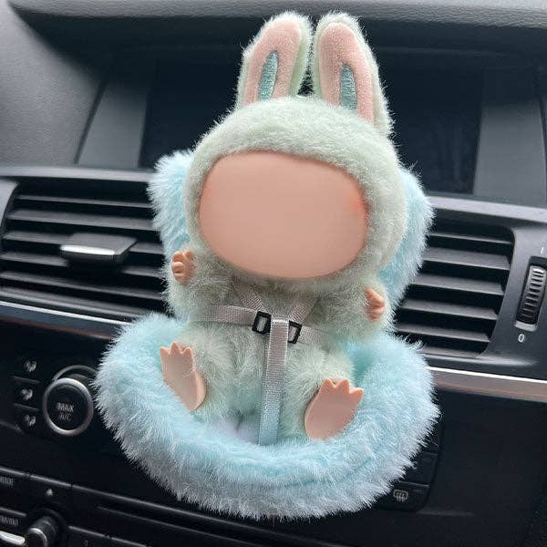 Mini Car Seat/Chair for Labubu Plush Dolls (2 color options)