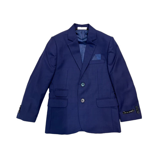 Boy's Suit Blazer, Deep Blue