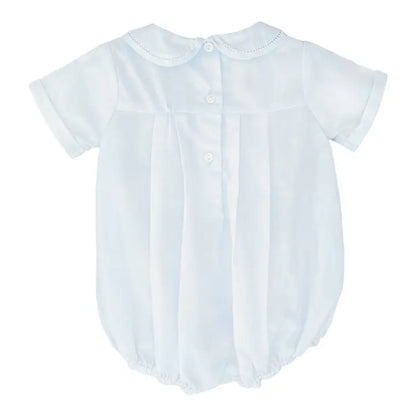 Pintuck Bubble, Blue