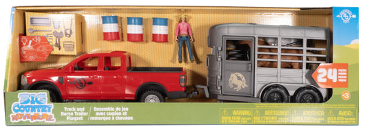 Horse Pick Up Truck & Trailer Playset