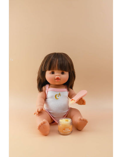 Tiny Tummies - Peach jelly Jar for Doll