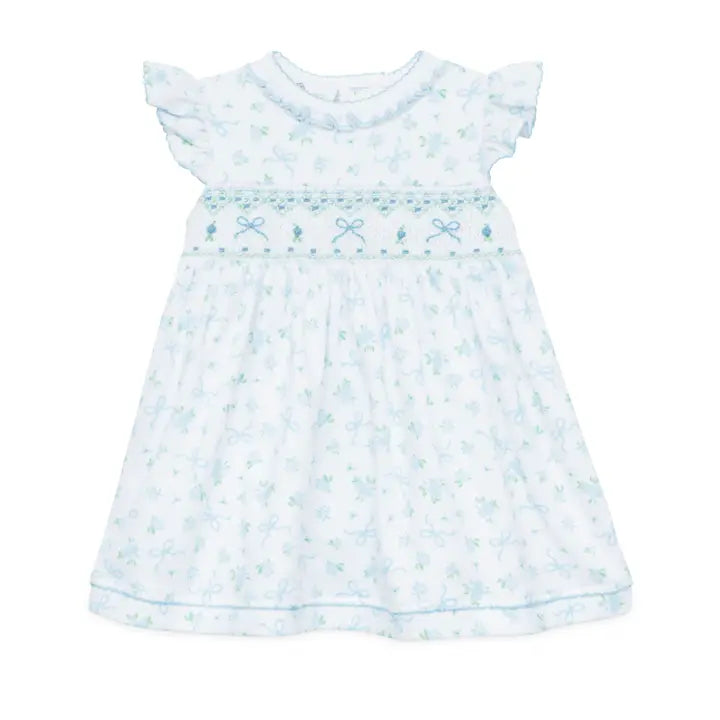 Eloise's Classics Smocked Dress, Smocked Blue