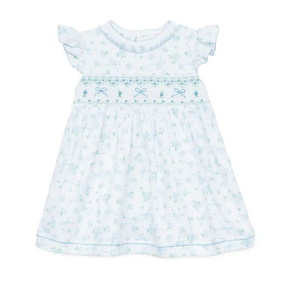 Eloise's Classics Smocked Dress, Smocked Blue
