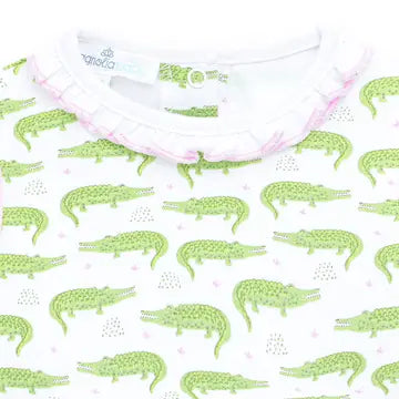 Bayou Baby Print Bubble-Pink
