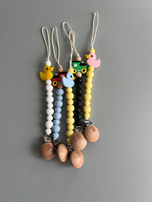 Teether Toy Clip - Fun Bead Collection