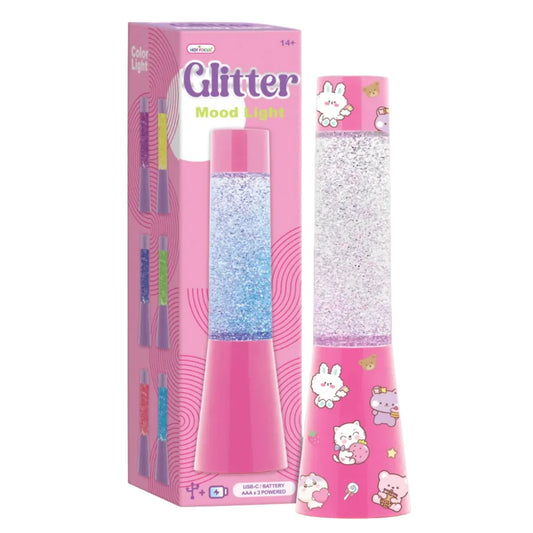 Glitter Mood Lamp, Pink