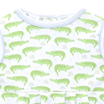 Bayou Baby Print Bubble-Light Blue