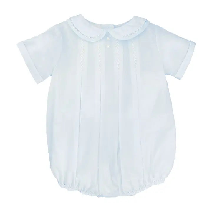 Pintuck Bubble, Blue
