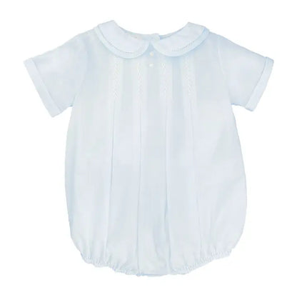 Pintuck Bubble, Blue