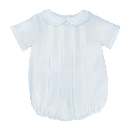 Pintuck Bubble, Blue