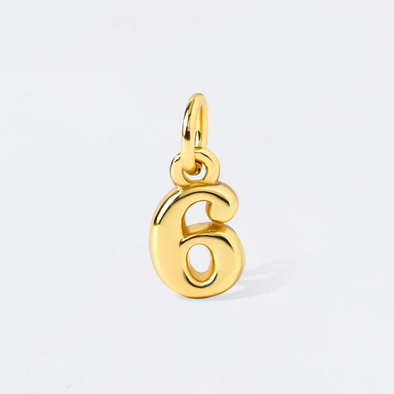 Number Charm Pendants (0-9)