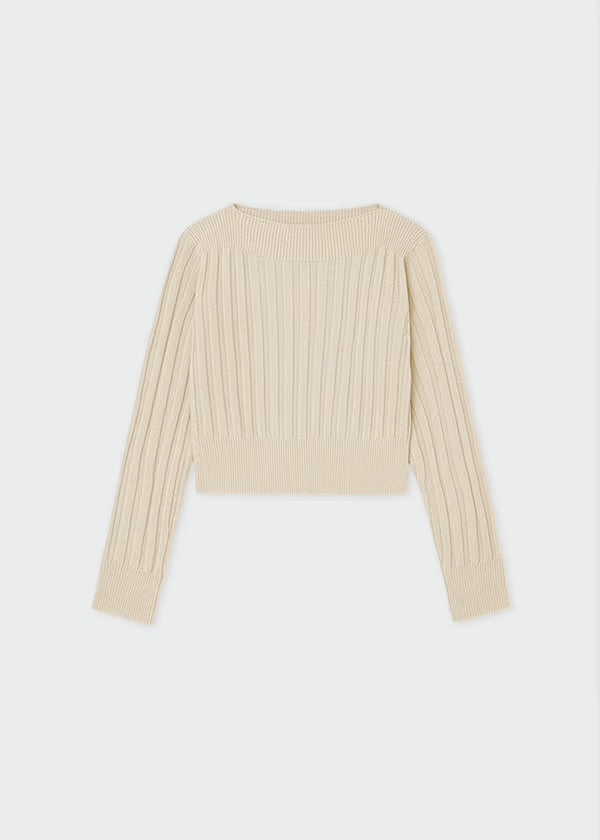 Natalie Ribbed Sweater