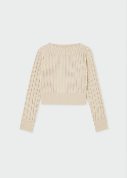 Natalie Ribbed Sweater