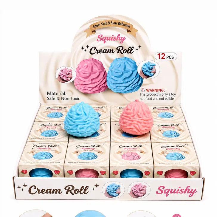 Crunchy Cream Roll Squishy