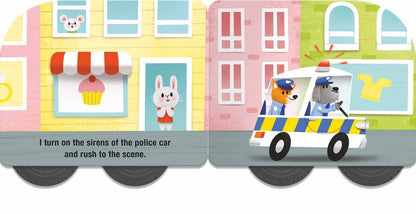 Speedy Wheels - Police Car by Little Genius Books