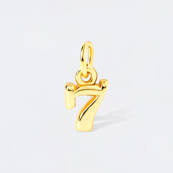 Number Charm Pendants (0-9)
