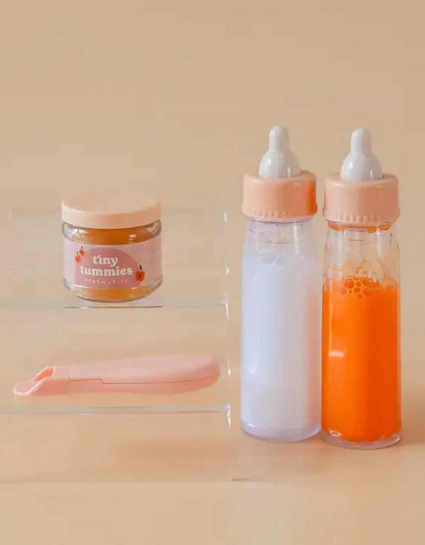Bottled milk and juice set