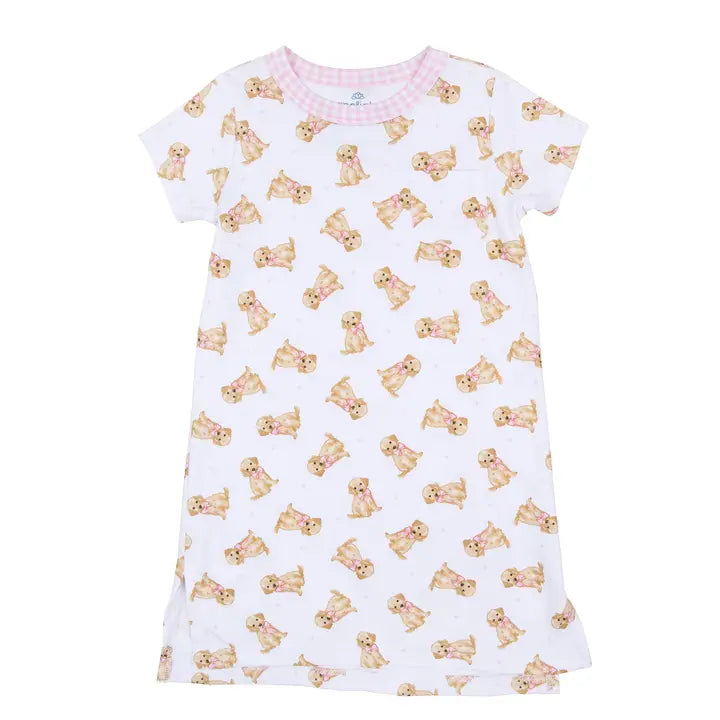 Sweet Golden Nightdress, Pink