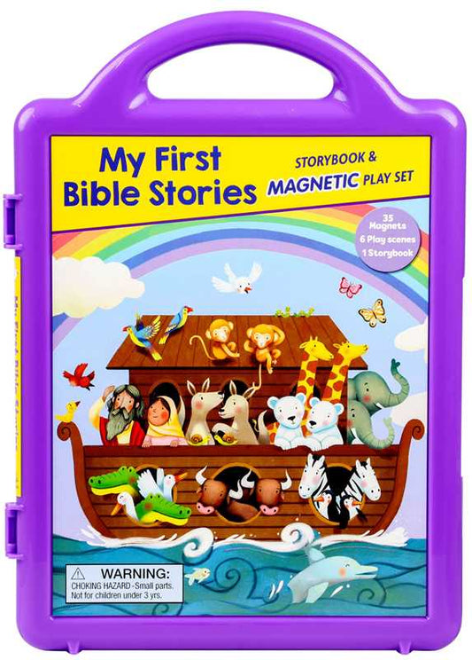My First Bible Stories: Storybook & Magnetic Play Set by Lori C. Froeb