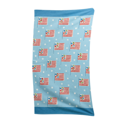 American Bloom Beach Towel