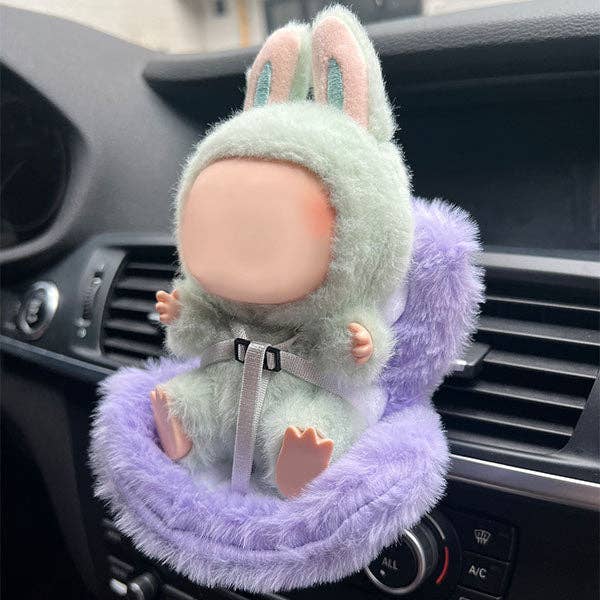 Mini Car Seat/Chair for Labubu Plush Dolls (2 color options)