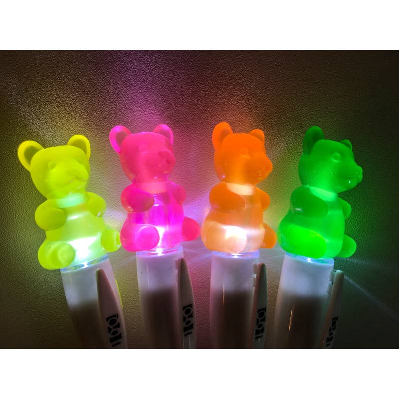 Scented Gummy Bear Light up Highlighter 24/