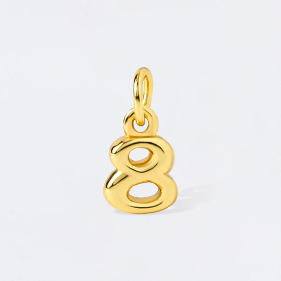 Number Charm Pendants (0-9)