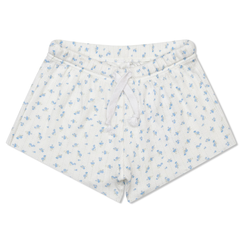 Blue Floral Tank & Short Sleep Set