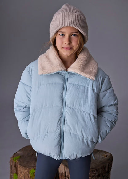 Aspen Puffer Jacket w/Sherpa Collar