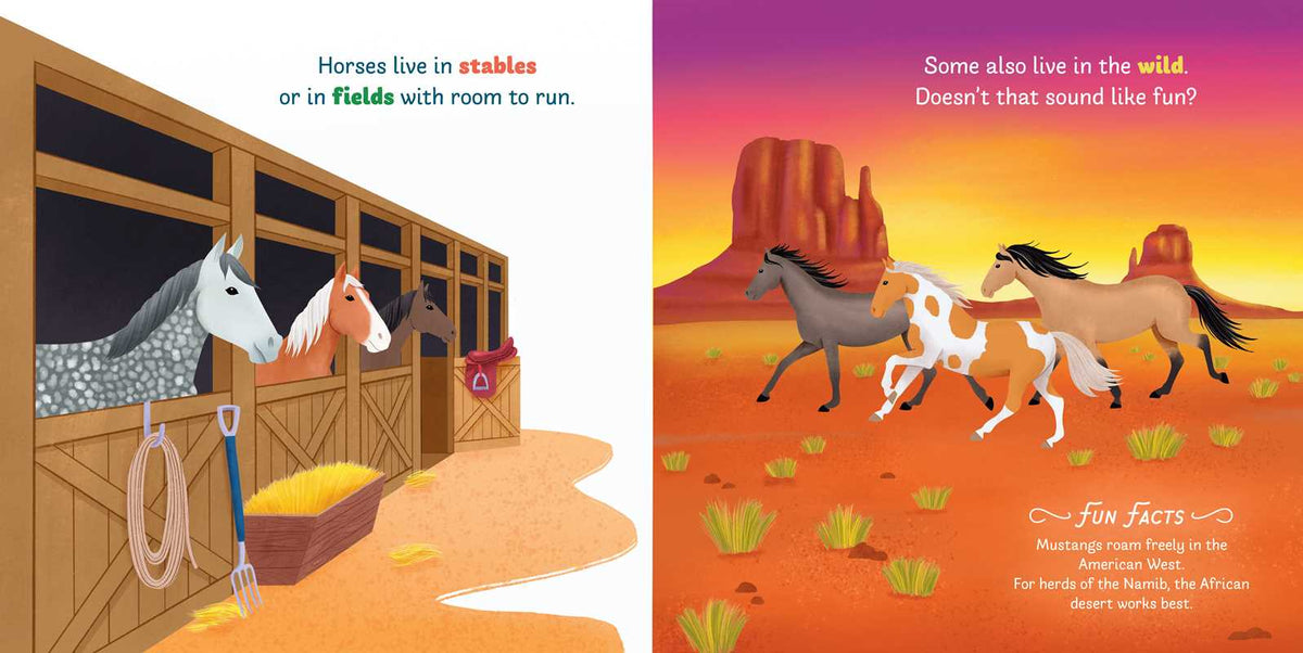 Little Genius Horses by Teesh Holladay