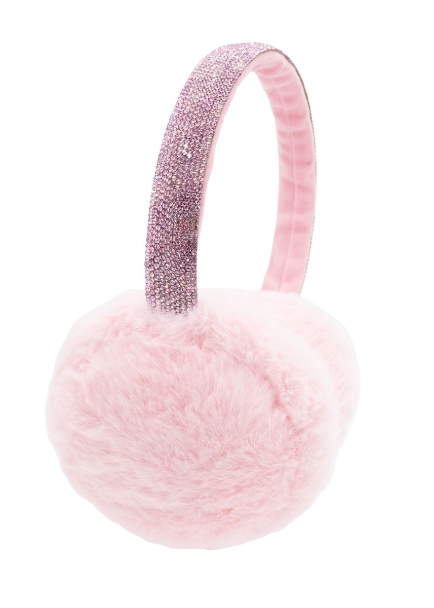 Pink Bedazzled Earmuffs