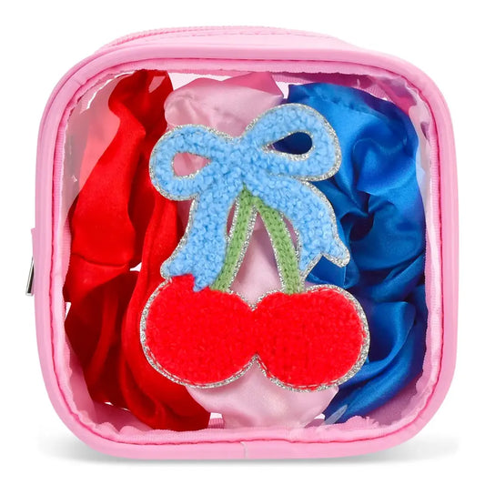 Cherry On Top Scrunchie Set
