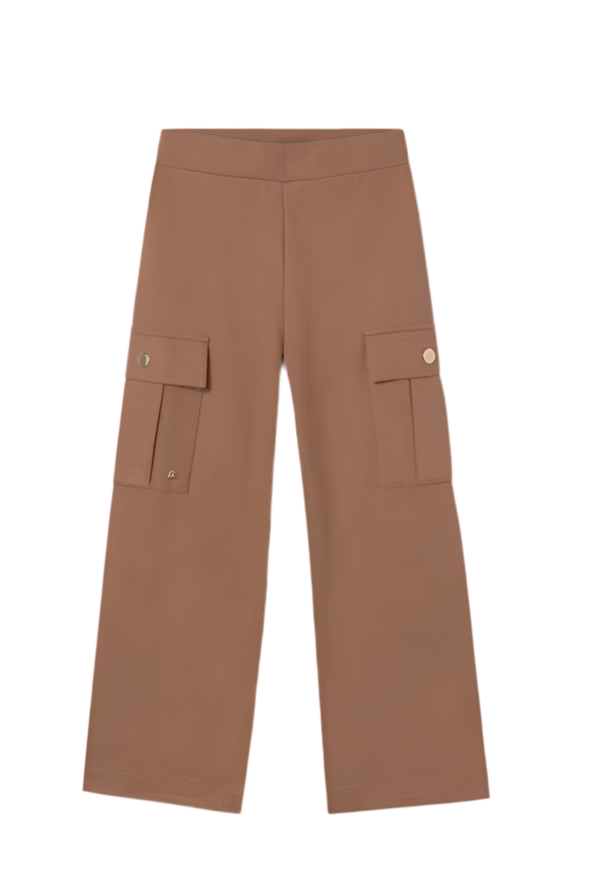 Fleece Cargo Pants, Cinnamon