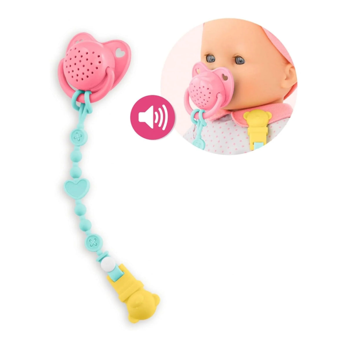 Baby Doll Pacifier w/Sound