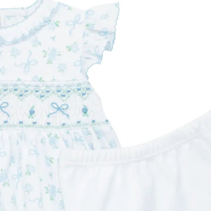 Eloise's Classics Smocked Dress, Smocked Blue