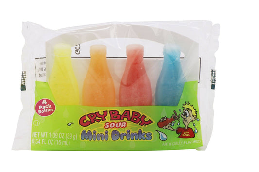 Cry Baby Candy Sour Mini Wax Drinks