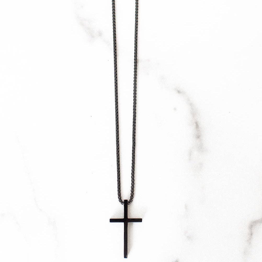 Black Cross Chain