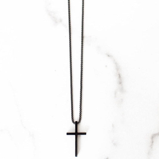 Black Cross Chain
