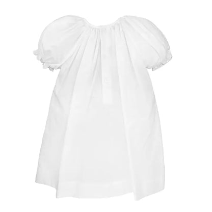 Daygown w/Embroidery Hem, White