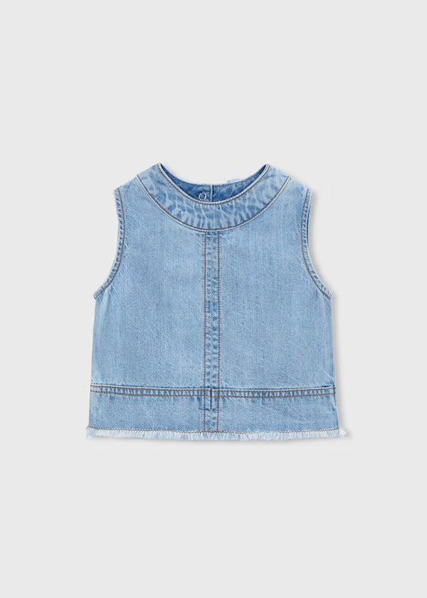 Girls Denim Tank