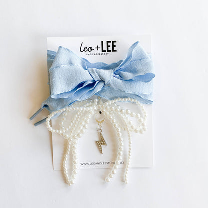 Shoe Charm and Lace Sets |  Sneaker Charm and Lace Sets (4 color options)