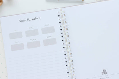 Baby Book - Memory book (Dusty Blue)