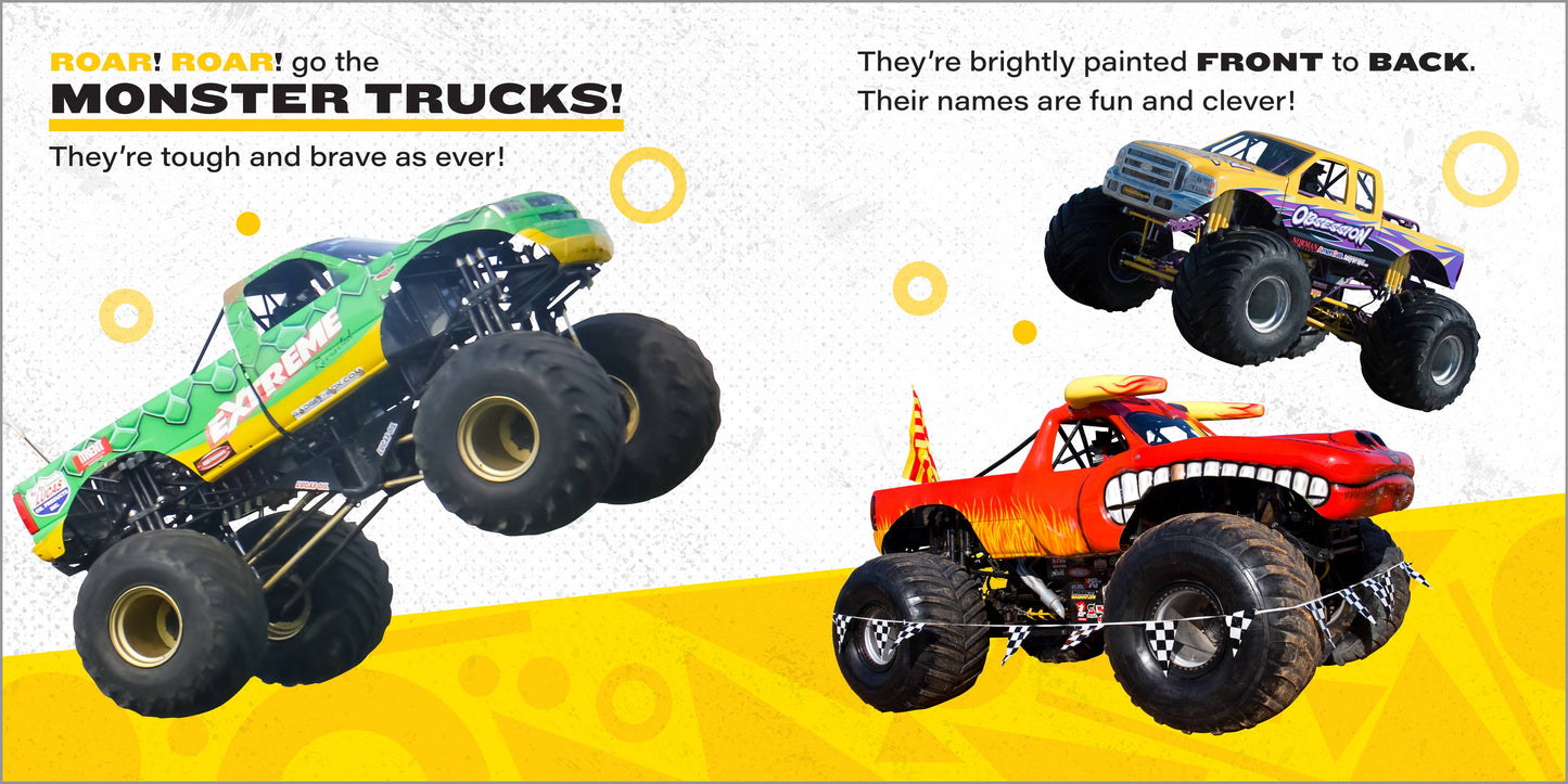 Go, Go, Monster Trucks! Book
