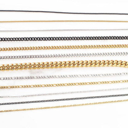 Thin Cuban Link Chain | Silver